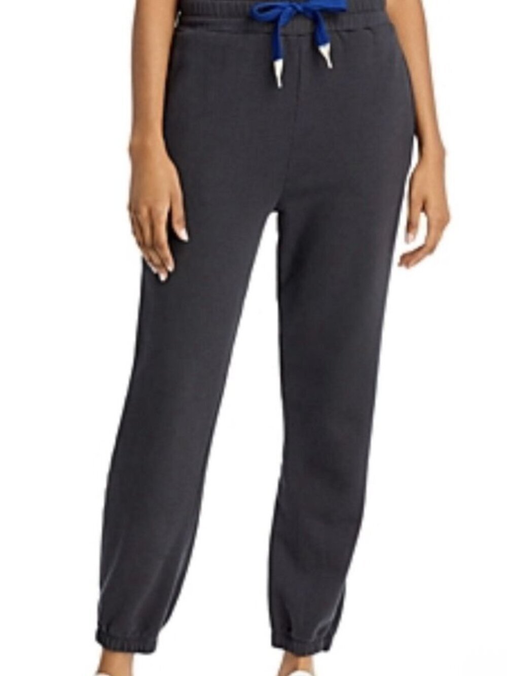 MOTHER Move It! The Knock Out Ankle Sweatpants in Washed Black Size XS NWT